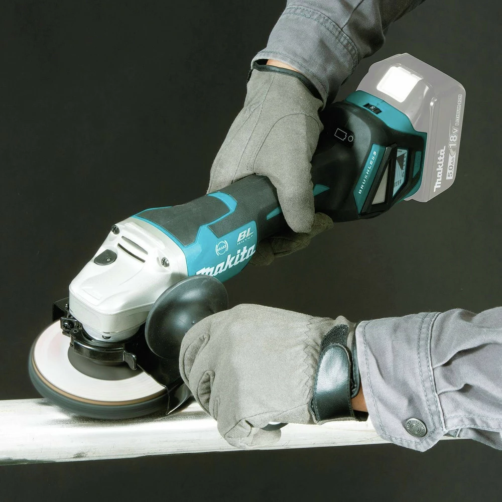 Makita XAG20Z 18V LXT Lithium-Ion Brushless Cordless 4-1/2 In. Or 5 In. Paddle Switch Cut-Off/Angle Grinder With Electric Brake (Tool Only) 12 Makita XAG20Z 18V LXT Lithium-Ion Brushless Cordless 4-1/2 In. Or 5 In. Paddle Switch Cut-Off/Angle Grinder With Electric Brake (Tool Only) - Image 10