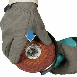 Makita XAG26Z 18V LXT Brushless Lithium-Ion 4-1/2 In. / 5 In. Cordless Paddle Switch X-LOCK Angle Grinder With AFT (Tool Only) -Cheap Makita Store mktnxag26z f