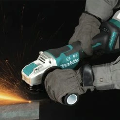 Makita XAG26Z 18V LXT Brushless Lithium-Ion 4-1/2 In. / 5 In. Cordless Paddle Switch X-LOCK Angle Grinder With AFT (Tool Only) -Cheap Makita Store mktnxag26z p
