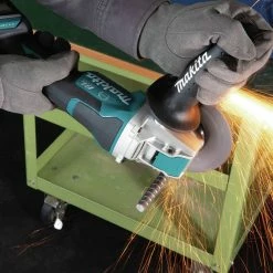 Makita XAG26Z 18V LXT Brushless Lithium-Ion 4-1/2 In. / 5 In. Cordless Paddle Switch X-LOCK Angle Grinder With AFT (Tool Only) -Cheap Makita Store mktnxag26z q