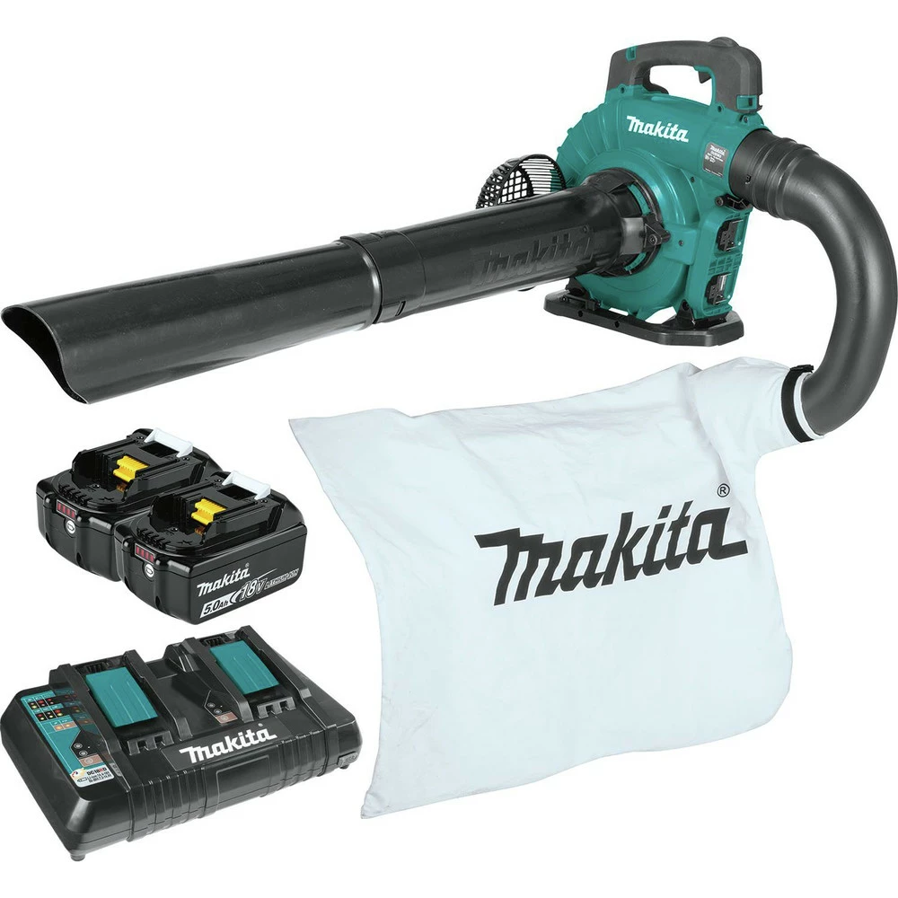Makita XBU04PTV 18V X2 (36V) LXT Brushless Lithium-Ion Cordless Blower Kit With Vaccum Attachment (5 Ah) 3 Makita XBU04PTV 18V X2 (36V) LXT Brushless Lithium-Ion Cordless Blower Kit With Vaccum Attachment (5 Ah)