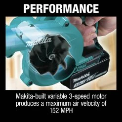 Makita XBU06Z 18V LXT Variable Speed Lithium-Ion Cordless Floor Blower (Tool Only) -Cheap Makita Store mktnxbu06z f