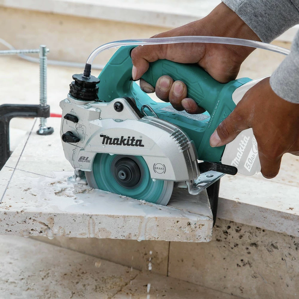 Makita XCC01Z 18V LXT AWS Capable Brushless Lithium-Ion 5 In. Cordless Wet/Dry Masonry Saw (Tool Only) 11 Makita XCC01Z 18V LXT AWS Capable Brushless Lithium-Ion 5 In. Cordless Wet/Dry Masonry Saw (Tool Only) - Image 9