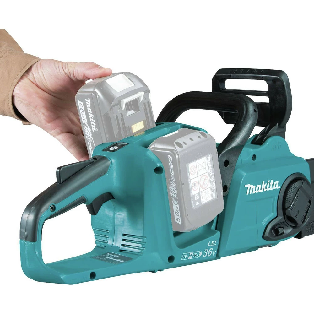 Makita XCU03Z X2 (36V) LXT Lithium-Ion Brushless Cordless 14 In. Chainsaw (Tool Only) 4 Makita XCU03Z X2 (36V) LXT Lithium-Ion Brushless Cordless 14 In. Chainsaw (Tool Only) - Image 2
