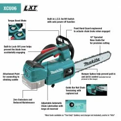Makita XCU06SM1 18V LXT Brushless Lithium-Ion 10 In. Cordless Top Handle Chain Saw Kit (4 Ah) -Cheap Makita Store mktnxcu06sm1 m