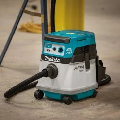 Makita XCV25ZUX 36V (18V X2) LXT Brushless Lithium-Ion Cordless AWS 4 Gallon HEPA Filter Dry Dust Extractor/Vacuum (Tool Only) -Cheap Makita Store mktnxcv25zux d
