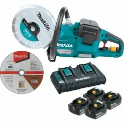 Makita XEC01PT1 18V X2 (36V) LXT Brushless Lithium-Ion 9 In. Cordless Power Cutter With AFT Electric Brake Kit (5 Ah)