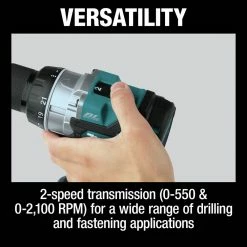 Makita XFD14T 18V LXT Brushless Lithium-Ion 1/2 In. Cordless Driver Drill Kit With 2 Batteries (5 Ah) -Cheap Makita Store mktnxfd14t k