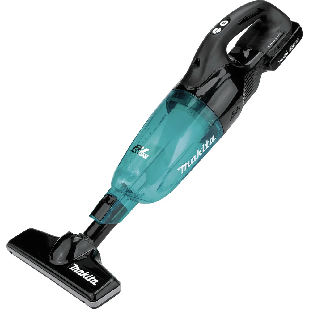 Makita XLC04R1BX4 18V LXT Lithium-ion Compact Brushless Cordless 3-Speed Vacuum Kit With Push Button (2 Ah) 6 Makita XLC04R1BX4 18V LXT Lithium-ion Compact Brushless Cordless 3-Speed Vacuum Kit With Push Button (2 Ah) - Image 4