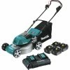 Makita XML03CM1 18V X2 (36V) LXT Brushless Lithium-Ion 18 In. Cordless Lawn Mower Kit With 4 Batteries (4 Ah) -Cheap Makita Store mktnxml03cm1