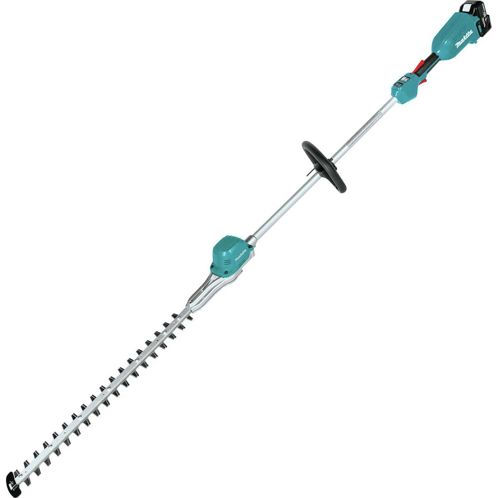 Makita XNU02T 18V LXT Brushless Lithium-Ion 24 In. Cordless Pole Hedge Trimmer Kit (5 Ah) 4 Makita XNU02T 18V LXT Brushless Lithium-Ion 24 In. Cordless Pole Hedge Trimmer Kit (5 Ah) - Image 2