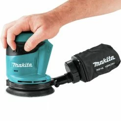 Makita XOB01Z-BL1840BDC2 18V LXT Lithium-Ion 5 In. Cordless Random Orbit Sander And 2 Batteries With Rapid Optimum Charger Bundle (4 Ah) -Cheap Makita Store mktnxob01z bl1840bdc2 bndl h