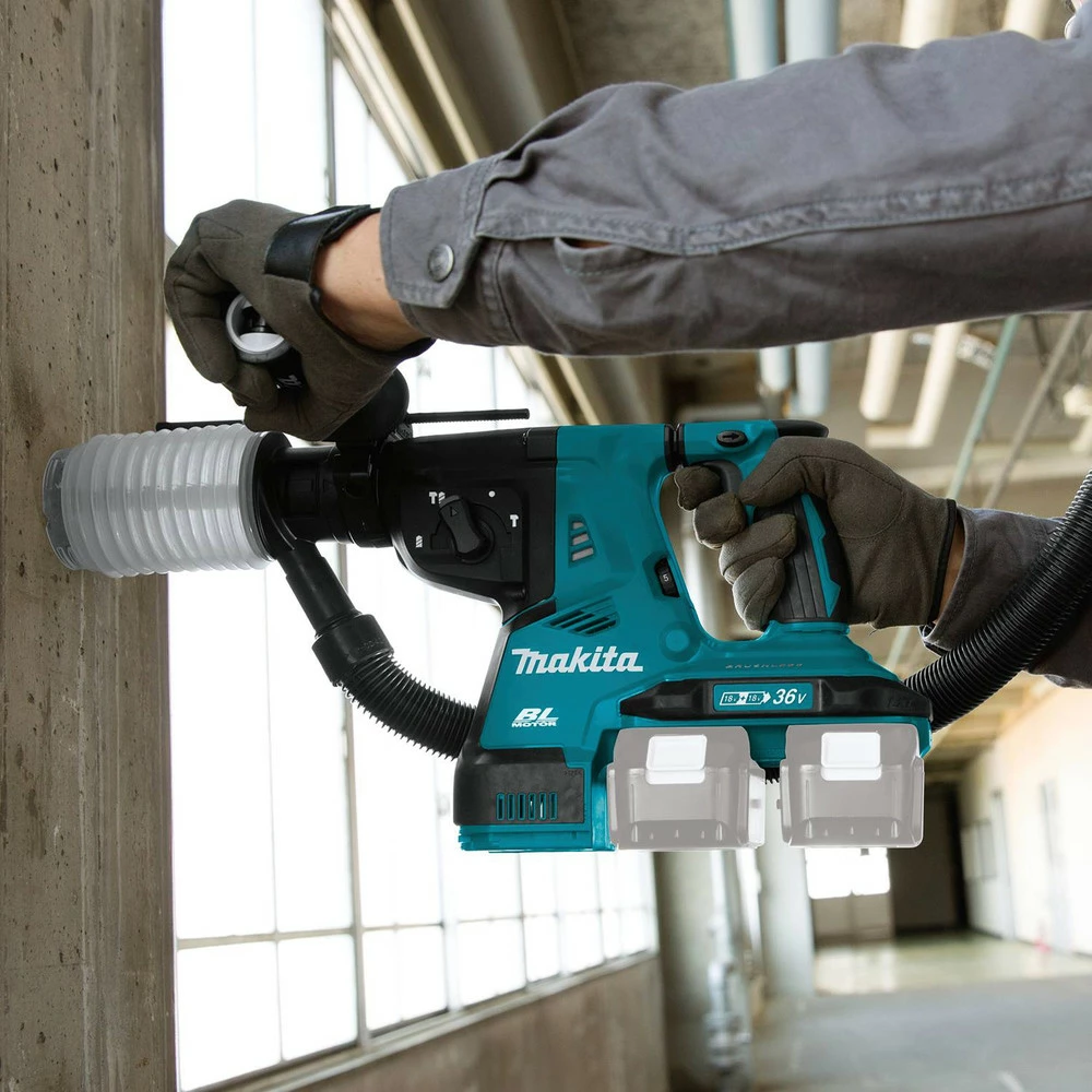 Makita XRH08Z 18V X2 LXT Lithium-Ion (36V) Brushless Cordless 1-1/8 In. AVT Rotary Hammer, Accepts SDS-PLUS Bits (Tool Only) 13 Makita XRH08Z 18V X2 LXT Lithium-Ion (36V) Brushless Cordless 1-1/8 In. AVT Rotary Hammer, Accepts SDS-PLUS Bits (Tool Only) - Image 11