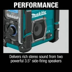 Makita XRM10 18V LXT/12V Max CXT Lithium-Ion Cordless Bluetooth Job Site Charger/Radio (Tool Only) -Cheap Makita Store mktnxrm10 e