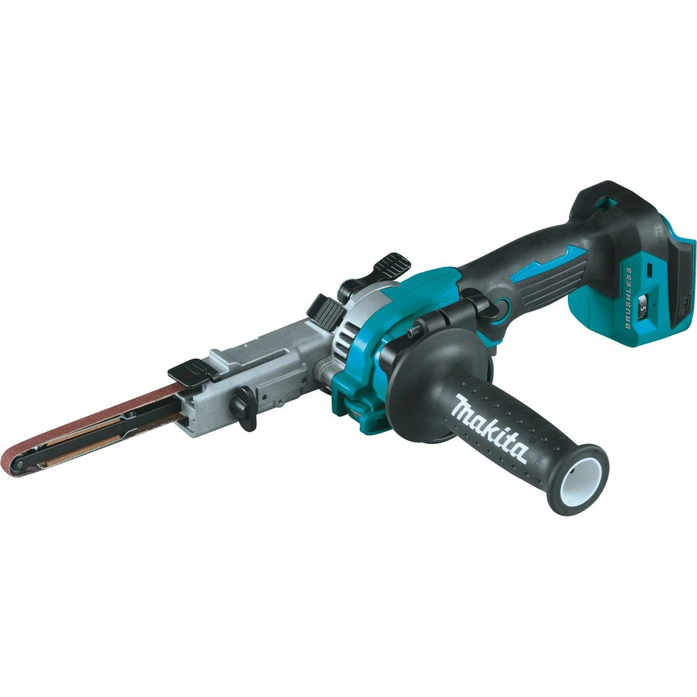 Makita XSB01Z 18V LXT Brushless Lithium-Ion 3/8 In. X 21 In. Cordless Detail Belt Sander (Tool Only) 3 Makita XSB01Z 18V LXT Brushless Lithium-Ion 3/8 In. X 21 In. Cordless Detail Belt Sander (Tool Only)