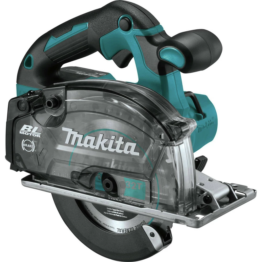 Makita XSC04Z 18V LXT Lithium-Ion Brushless Cordless 5-7/8 In. Metal Cutting Saw With Electric Brake And Chip Collector (Tool Only) 3 Makita XSC04Z 18V LXT Lithium-Ion Brushless Cordless 5-7/8 In. Metal Cutting Saw With Electric Brake And Chip Collector (Tool Only)