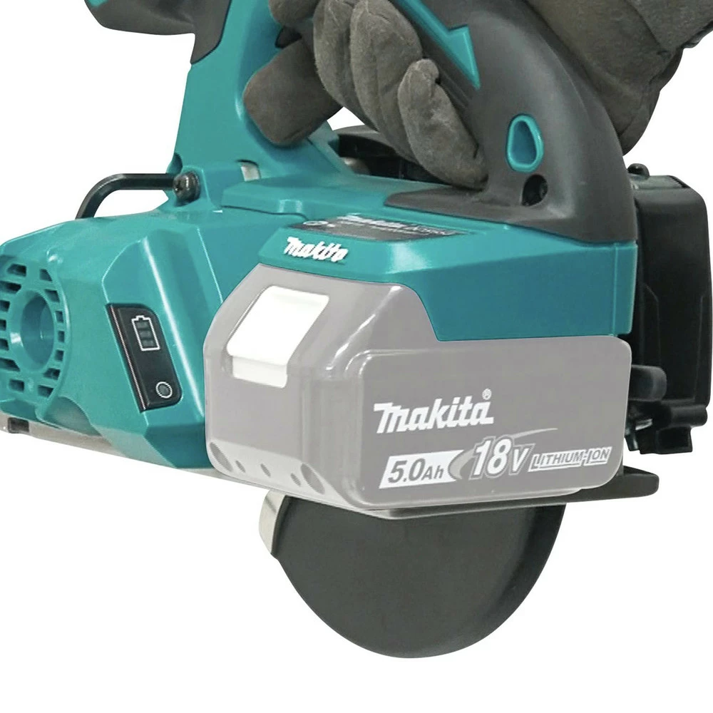 Makita XSC04Z 18V LXT Lithium-Ion Brushless Cordless 5-7/8 In. Metal Cutting Saw With Electric Brake And Chip Collector (Tool Only) 8 Makita XSC04Z 18V LXT Lithium-Ion Brushless Cordless 5-7/8 In. Metal Cutting Saw With Electric Brake And Chip Collector (Tool Only) - Image 6