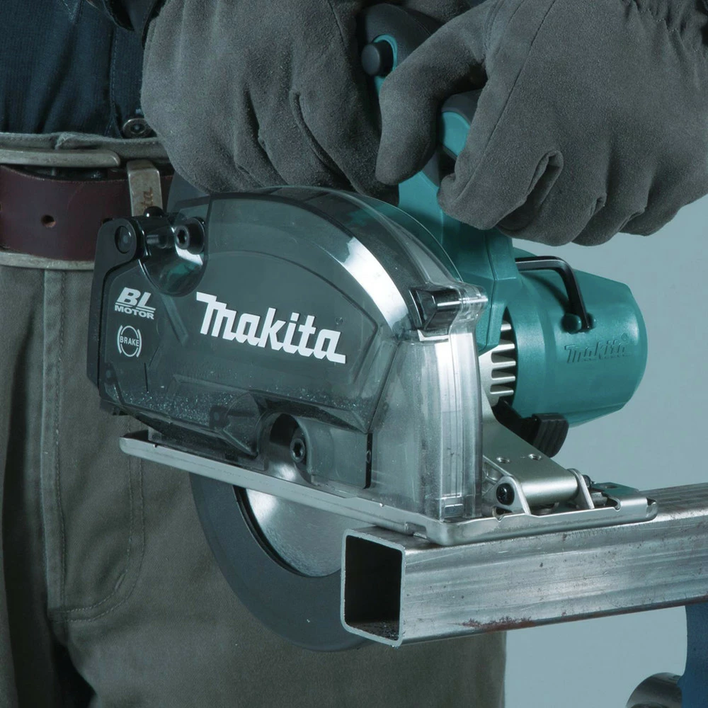 Makita XSC04Z 18V LXT Lithium-Ion Brushless Cordless 5-7/8 In. Metal Cutting Saw With Electric Brake And Chip Collector (Tool Only) 11 Makita XSC04Z 18V LXT Lithium-Ion Brushless Cordless 5-7/8 In. Metal Cutting Saw With Electric Brake And Chip Collector (Tool Only) - Image 9