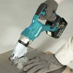 Makita XSJ03T 18V LXT Brushless Lithium-Ion 14 Gauge Cordless Straight Shear Kit With (2) 5 Ah Batteries -Cheap Makita Store mktnxsj03t d