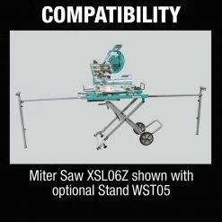 Makita XSL06PM 36V (18V X2) LXT Brushless Lithium-Ion 10 In. Cordless Dual-Bevel Sliding Compound Miter Saw With Laser Kit And 2 Batteries (4 Ah) -Cheap Makita Store mktnxsl06pm e