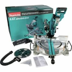 Makita XSL06Z 18V X2 LXT Lithium-Ion (36V) Brushless Cordless 10 In. Dual-Bevel Sliding Compound Miter Saw With Laser, (Tool Only) -Cheap Makita Store mktnxsl06z b