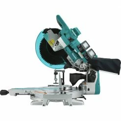 Makita XSL08PT 18V X2 LXT Lithium-Ion (36V) Brushless Cordless 12 In. Dual-Bevel Sliding Compound Miter Saw Kit With AWS And Laser (5 Ah) -Cheap Makita Store mktnxsl08pt c