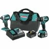 Makita XT269M 18V LXT Brushless Lithium-Ion 2-Tool Cordless Combo Kit (4 Ah) -Cheap Makita Store mktnxt269m