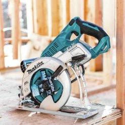 Makita XT289PT 18V LXT Brushless Lithium-Ion Cordless 1/2 In. Hammer Drill Driver And 7-1/4 In. Rear Handle Circular Saw Combo Kit With 2 Batteries (5 Ah) -Cheap Makita Store mktnxt289pt o
