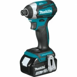 Makita XT453T 18V LXT Brushless Lithium-Ion Cordless 4-Pc. Combo Kit With 2 Batteries (5 Ah) -Cheap Makita Store mktnxt453t c