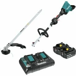 Makita XUX01M5PT 18V X2 (36V) LXT Lithium-Ion Brushless Cordless Couple Shaft Power Head Kit With 5.0Ah String Trimmer Attachment