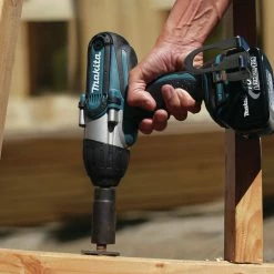 Makita XWT04S1 18V LXT Brushed Lithium-Ion 1/2 In. Cordless Square Drive Impact Wrench Kit (3 Ah) -Cheap Makita Store mktnxwt04s1 r