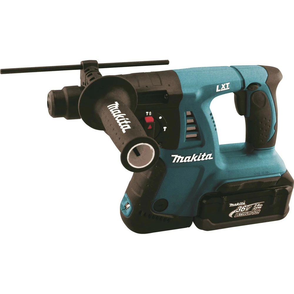 Factory Reconditioned Makita BHR261-R 36V LXT Variable Speed Lithium-Ion 1 In. Cordless SDS-PLUS Rotary Hammer Kit With 2 Batteries (2.6 Ah) 3 Factory Reconditioned Makita BHR261-R 36V LXT Variable Speed Lithium-Ion 1 In. Cordless SDS-PLUS Rotary Hammer Kit With 2 Batteries (2.6 Ah)