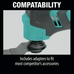 Factory Reconditioned Makita MT01Z-R 12V Max CXT Brushless Lithium-Ion Cordless Multi-Tool (Tool Only) 24 Factory Reconditioned Makita MT01Z-R 12V Max CXT Brushless Lithium-Ion Cordless Multi-Tool (Tool Only) -Cheap Makita Store mktrmt01z r k