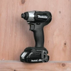 Factory Reconditioned Makita XDT15R1B-R 18V LXT 2 Ah Lithium-Ion Sub-Compact Brushless Cordless Impact Driver Kit -Cheap Makita Store mktrxdt15r1b r b