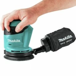 Factory Reconditioned Makita XOB01Z-R 18V LXT Brushed Lithium-Ion 5 In. Cordless Random Orbit Sander (Tool Only) -Cheap Makita Store mktrxob01z r b