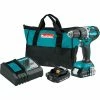Factory Reconditioned Makita XPH12R-R 18V LXT Compact Brushless Lithium-Ion 1/2 In. Cordless Hammer Drill Kit With 2 Batteries (2 Ah) -Cheap Makita Store mktrxph12rr