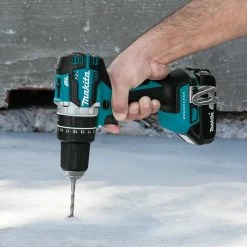 Factory Reconditioned Makita XPH12R-R 18V LXT Compact Brushless Lithium-Ion 1/2 In. Cordless Hammer Drill Kit With 2 Batteries (2 Ah) -Cheap Makita Store mktrxph12rr l