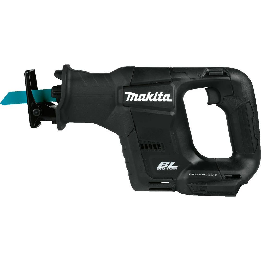 Factory Reconditioned Makita XRJ07R1B-R 18V LXT Sub-Compact Brushless Lithium-Ion Cordless Reciprocating Saw Kit (2 Ah) 4 Factory Reconditioned Makita XRJ07R1B-R 18V LXT Sub-Compact Brushless Lithium-Ion Cordless Reciprocating Saw Kit (2 Ah) - Image 3