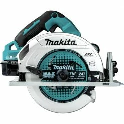Factory Reconditioned Makita XSH06PT-R 18V X2 LXT Lithium-Ion (36V) 5 Ah Brushless Cordless 7-1/4 In. Circular Saw Kit -Cheap Makita Store mktrxsh06pt r c