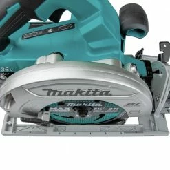 Factory Reconditioned Makita XSH06PT-R 18V X2 LXT Lithium-Ion (36V) 5 Ah Brushless Cordless 7-1/4 In. Circular Saw Kit -Cheap Makita Store mktrxsh06pt r n