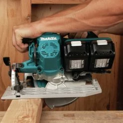 Factory Reconditioned Makita XSH06PT-R 18V X2 LXT Lithium-Ion (36V) 5 Ah Brushless Cordless 7-1/4 In. Circular Saw Kit -Cheap Makita Store mktrxsh06pt r y